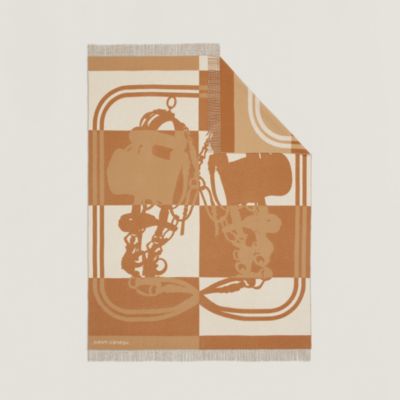 Blankets - Home textiles: blankets, pillows and cashmere | Hermès USA